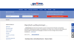 Desktop Screenshot of guxme.de